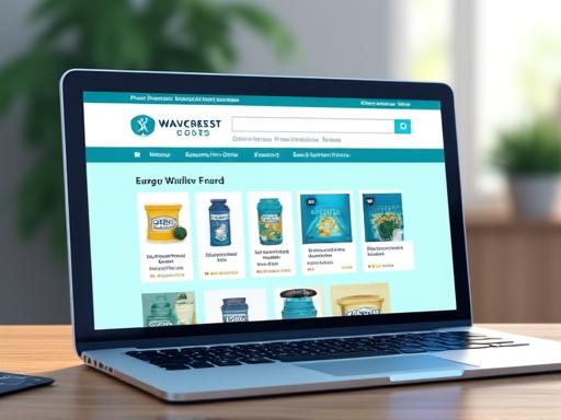 オンラインストア画面