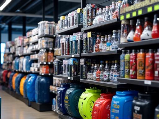 スポーツ用品展示